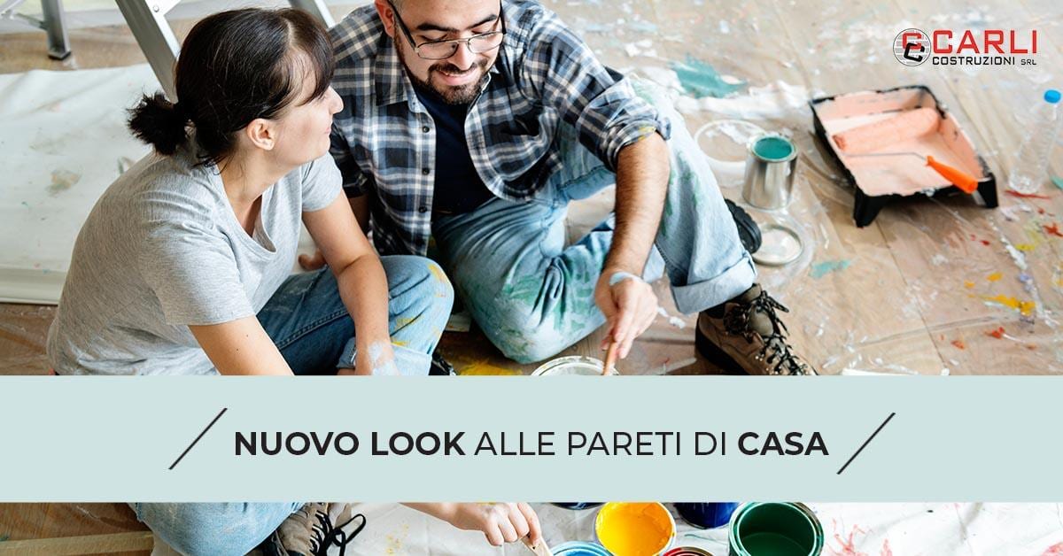 Nuovo look alle pareti di casa, da dove iniziare?