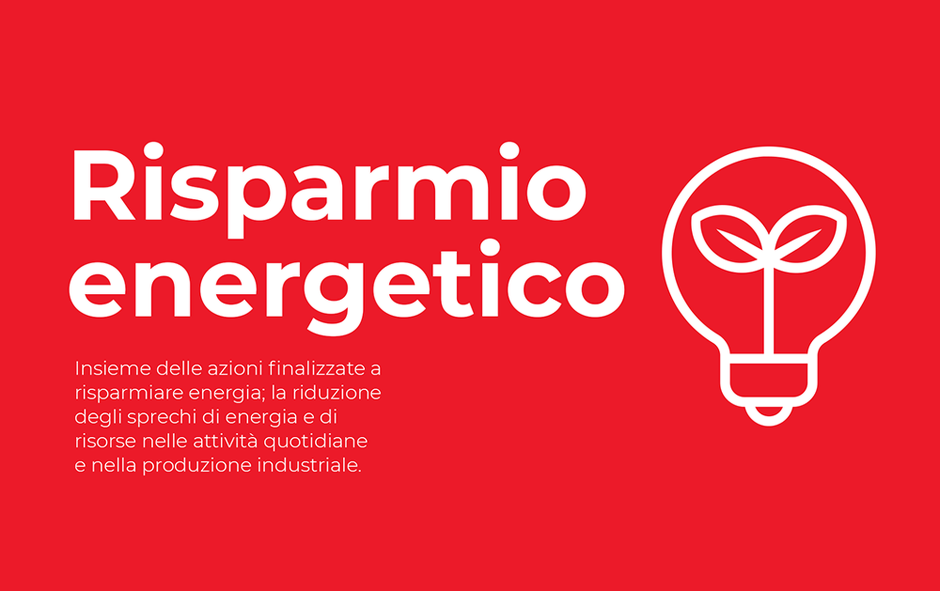 Risparmio Energetico
