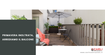 Arriva la primavera, arrediamo il balcone!